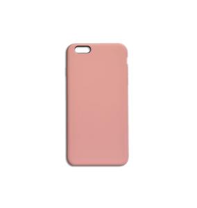 FUNDA DE SILICONA COLOR ROSA CLARO PARA IPHONE 6 PLUS/6S PLUS