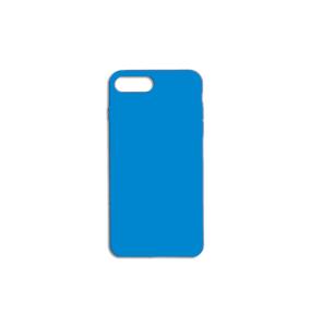 FUNDA DE SILICONA COLOR AZUL MARINO PARA IPHONE 7 PLUS/8 PLUS