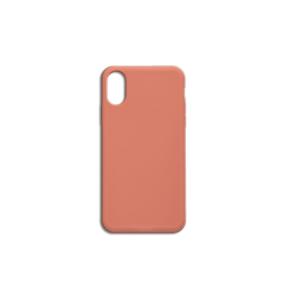 Soft Silicone Silicone Case Salmon for iPhone XR