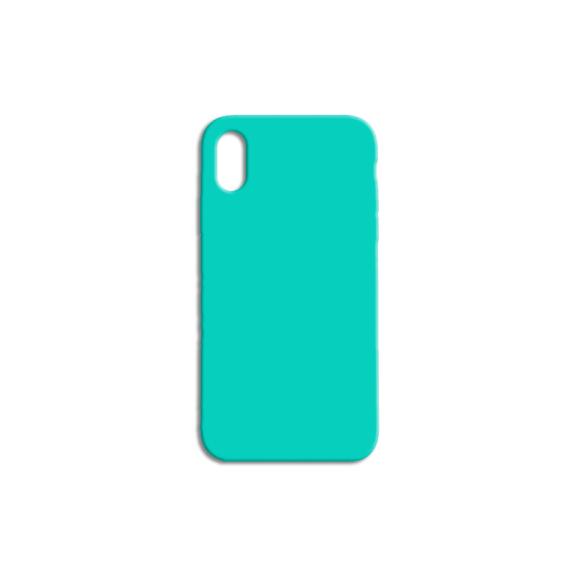 Funda suave para iPhone X / XS azul