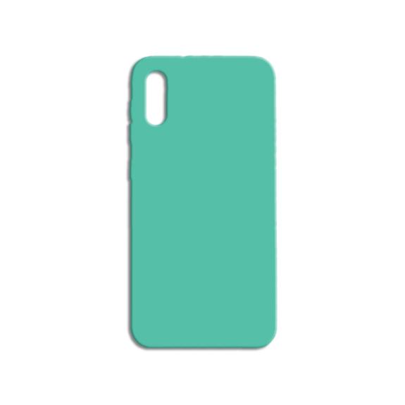 FUNDA SILICONA SUAVE AZUL TURQUESA PARA SAMSUNG GALAXY A10