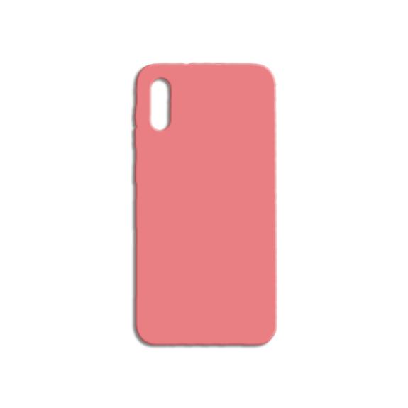 FUNDA DE SILICONA SUAVE COLOR ROSA PARA SAMSUNG GALAXY A10