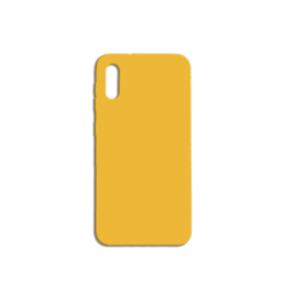 Soft silicone sleeve yellow for Samsung Galaxy A10