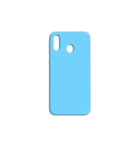 FUNDA DE SILICONA SUAVE COLOR AZUL PARA SAMSUNG GALAXY A20E