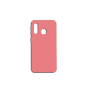 FUNDA DE SILICONA SUAVE COLOR ROSA PARA SAMSUNG GALAXY A40