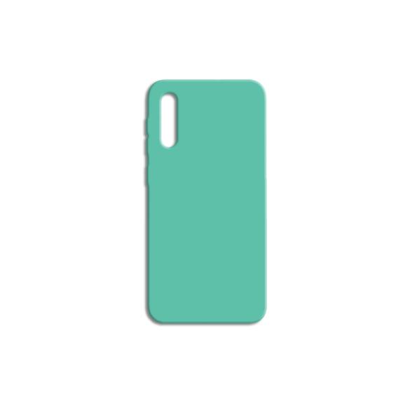 FUNDA SILICONA SUAVE AZUL TURQUESA PARA SAMSUNG GALAXY A50