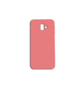 FUNDA DE SILICONA SUAVE COLOR ROSA PARA SAMSUNG GALAXY J6 PLUS