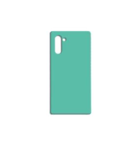 Turquoise Blue Silicone Case for Samsung Galaxy Note 10