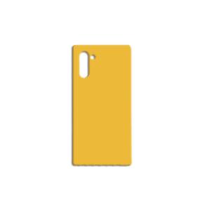 Yellow soft silicone case for Samsung Galaxy Note 10