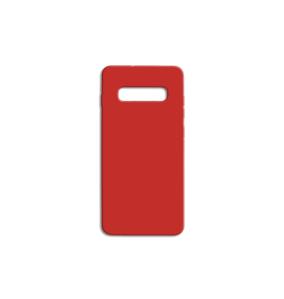 Soft silicone sleeve red for Samsung Galaxy S10