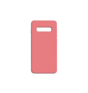 Soft silicone sleeve pink for Samsung Galaxy S10