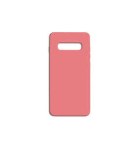 FUNDA DE SILICONA SUAVE COLOR ROSA PARA SAMSUNG GALAXY S10