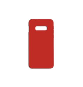 FUNDA DE SILICONA SUAVE COLOR ROJO PARA SAMSUNG GALAXY S10E