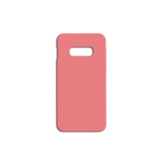 FUNDA DE SILICONA SUAVE COLOR ROSA PARA SAMSUNG GALAXY S10E