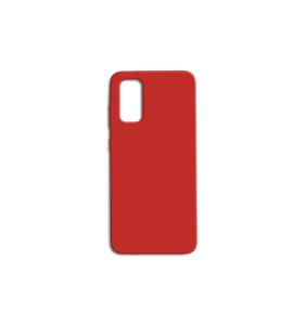 FUNDA DE SILICONA SUAVE COLOR ROJO PARA SAMSUNG GALAXY S20