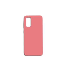 FUNDA DE SILICONA SUAVE COLOR ROSA PARA SAMSUNG GALAXY S20