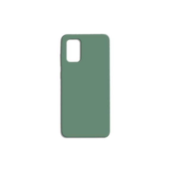 FUNDA DE SILICONA COLOR VERDE PARA SAMSUNG GALAXY S20 PLUS