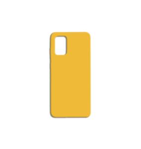 Yellow soft silicone sleeve for Samsung Galaxy S20 plus