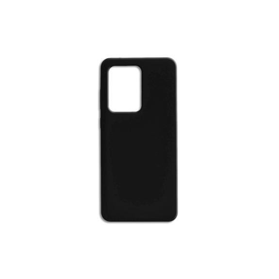 FUNDA DE SILICONA SUAVE NEGRO PARA SAMSUNG GALAXY S20 ULTRA