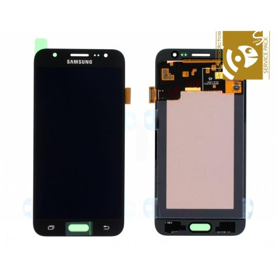 Pantalla para Samsung Galaxy J5 2015 negro SERVICE PACK