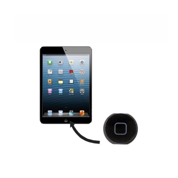 Embellecedor botón home para iPad Mini 1 / Mini 2 negro