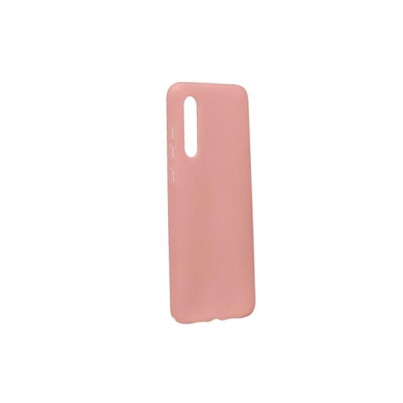 FUNDA CARCASA DE SILICONA SUAVE COLOR ROSA PARA XIAOMI MI 9