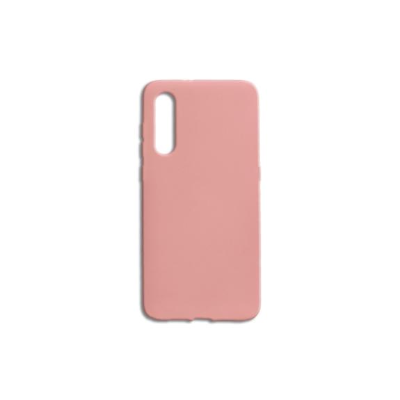 FUNDA CARCASA DE SILICONA SUAVE COLOR ROSA PARA XIAOMI MI 9