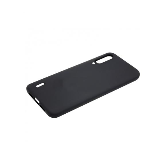 FUNDA DE SILICONA SUAVE COLOR NEGRO PARA XIAOMI MI 9 LITE