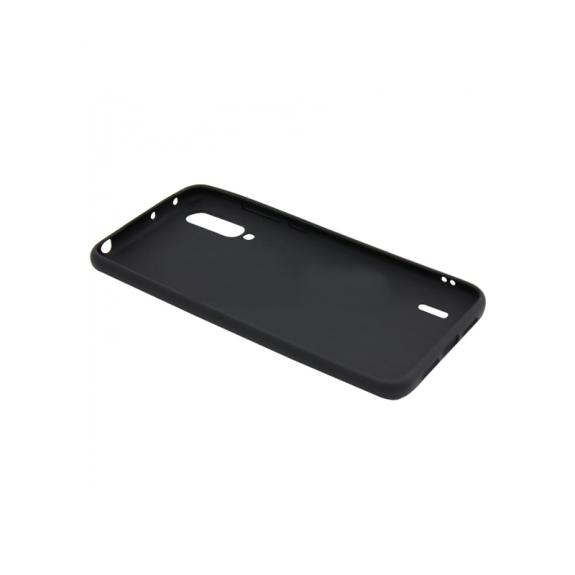 FUNDA DE SILICONA SUAVE COLOR NEGRO PARA XIAOMI MI 9 LITE