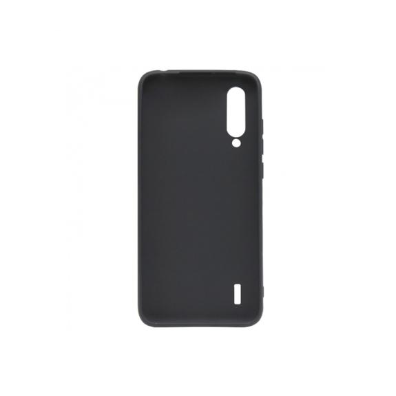 FUNDA DE SILICONA SUAVE COLOR NEGRO PARA XIAOMI MI 9 LITE