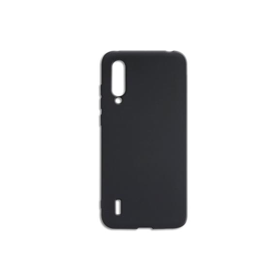 FUNDA DE SILICONA SUAVE COLOR NEGRO PARA XIAOMI MI 9 LITE