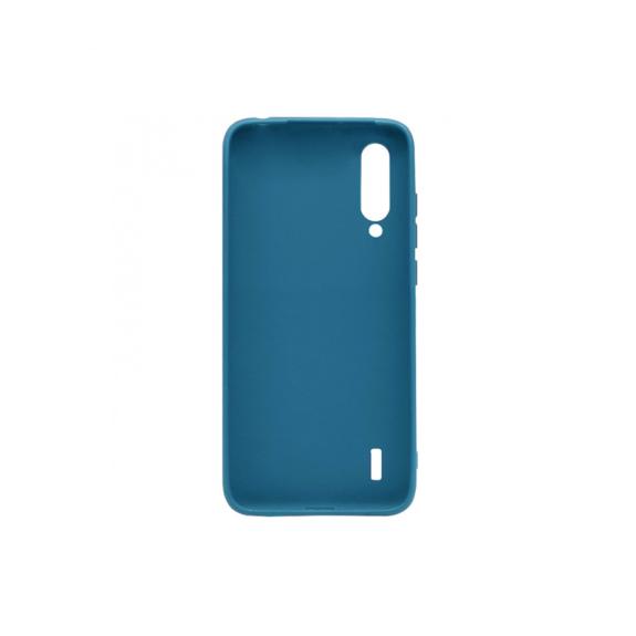 FUNDA CARCASA DE SILICONA SUAVE COLOR AZUL PARA XIAOMI MI 9 LITE