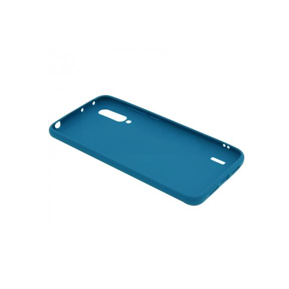 FUNDA CARCASA DE SILICONA SUAVE COLOR AZUL PARA XIAOMI MI 9 LITE