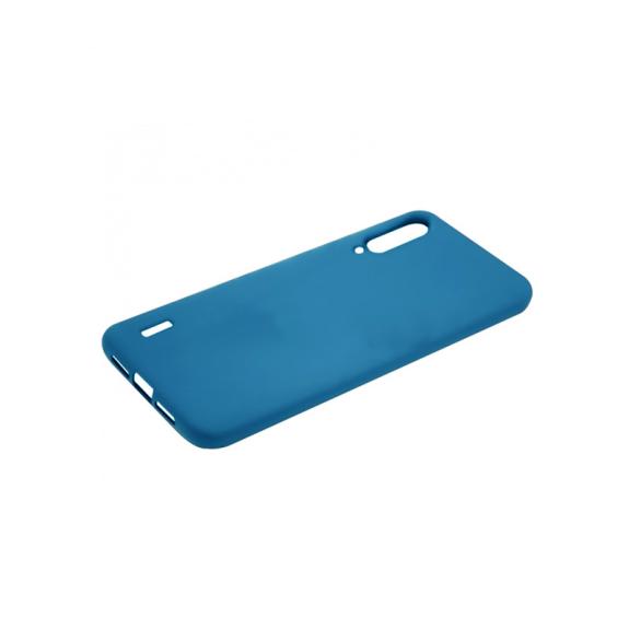 FUNDA CARCASA DE SILICONA SUAVE COLOR AZUL PARA XIAOMI MI 9 LITE