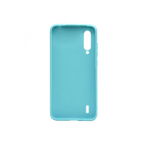 FUNDA DE SILICONA SUAVE AZUL TURQUESA PARA XIAOMI MI 9 LITE