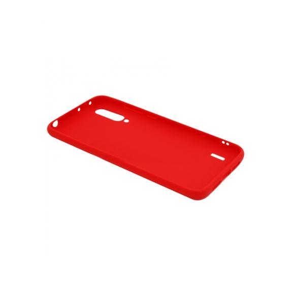 FUNDA CARCASA DE SILICONA SUAVE COLOR ROJO PARA XIAOMI MI 9 LITE