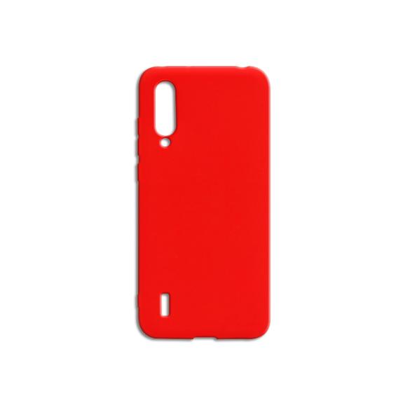 FUNDA CARCASA DE SILICONA SUAVE COLOR ROJO PARA XIAOMI MI 9 LITE