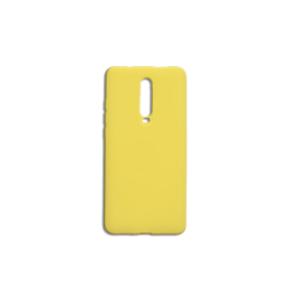 FUNDA DE SILICONA COLOR AMARILLO PARA XIAOMI MI 9T/MI 9T PRO/K20