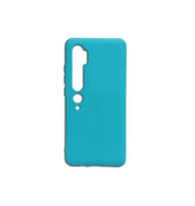 Turquoise Blue Silicone Case for Xiaomi MI Note10 / Pro / mi cc9