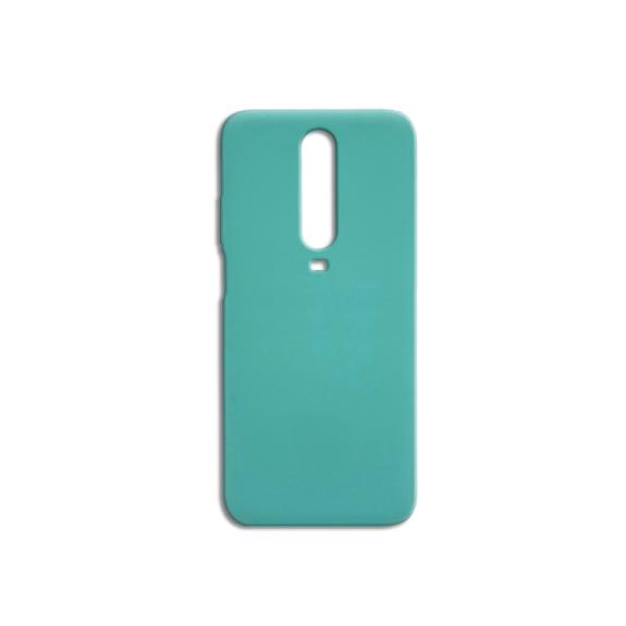 FUNDA DE SILICONA AZUL TURQUESA PARA XIAOMI POCO X2/REDMI K30/5G