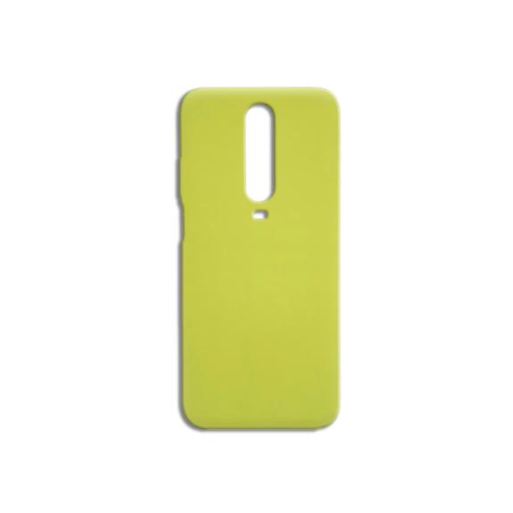 FUNDA SILICONA AMARILLO XIAOMI POCO X2 / REDMI K30 4G Y 5G