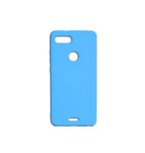 FUNDA DE SILICONA COLOR AZUL TURQUESA PARA XIAOMI REDMI6/REDMI6A