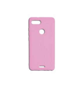 FUNDA DE SILICONA SUAVE ROSA PARA XIAOMI REDMI 6 / REDMI 6A