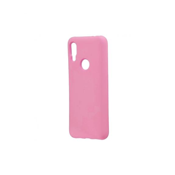 FUNDA CARCASA DE SILICONA SUAVE COLOR ROSA PARA XIAOMI REDMI 7