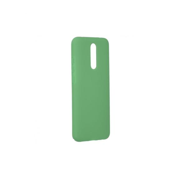 FUNDA CARCASA DE SILICONA SUAVE COLOR VERDE PARA XIAOMI REDMI 8