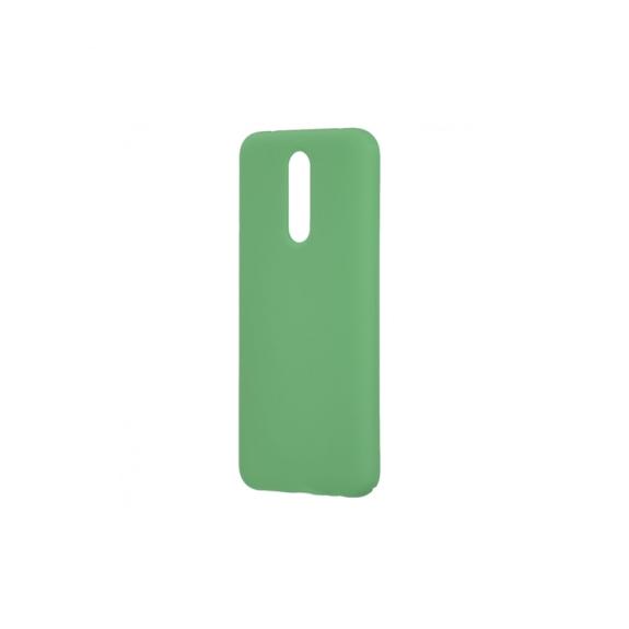 FUNDA CARCASA DE SILICONA SUAVE COLOR VERDE PARA XIAOMI REDMI 8