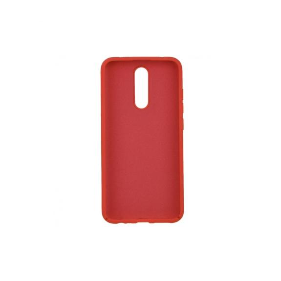 FUNDA CARCASA DE SILICONA SUAVE COLOR ROJO PARA XIAOMI REDMI 8A