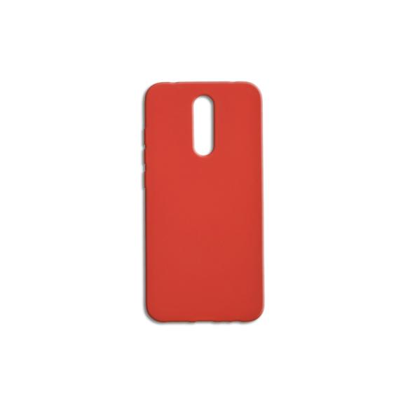 FUNDA CARCASA DE SILICONA SUAVE COLOR ROJO PARA XIAOMI REDMI 8A