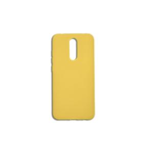 FUNDA DE SILICONA SUAVE COLOR AMARILLO PARA XIAOMI REDMI 8A