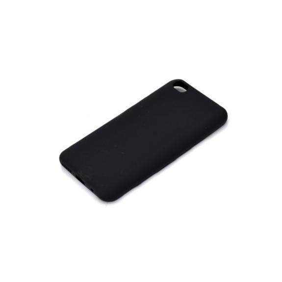 FUNDA CARCASA DE SILICONA SUAVE COLOR NEGRO PARA XIAOMI REDMI GO